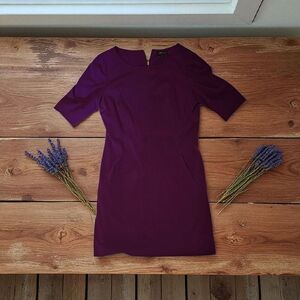 Elegant Purple Women's Dress